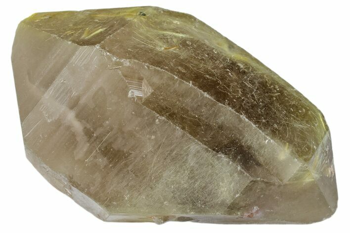 4.1" Double-Terminated, Rutilated Smoky Quartz Crystal - Brazil